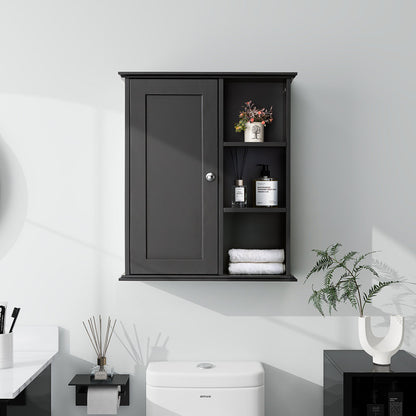 Medunjess 24 in. W x 7 in. D x 28 in. H Wall Bathroom Cabinet Over the Toilet Storage