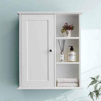 Medunjess 24 in. W x 7 in. D x 28 in. H Wall Bathroom Cabinet Over the Toilet Storage