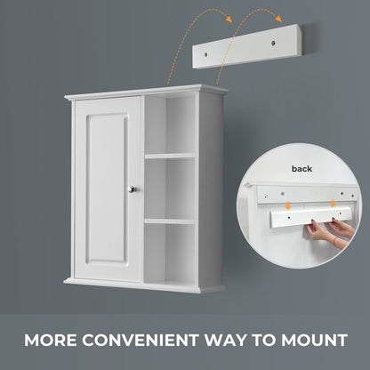 Medunjess 24 in. W x 7 in. D x 28 in. H Wall Bathroom Cabinet Over The Toilet Storage