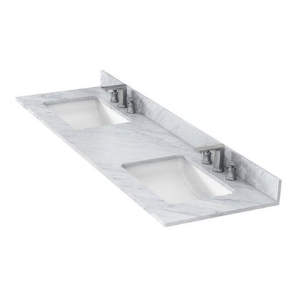 Medunjess 73'' Marble Single Bathroom Vanity Top with Sink