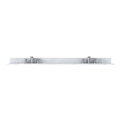Medunjess 73'' Marble Single Bathroom Vanity Top with Sink