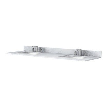 Medunjess 73'' Marble Single Bathroom Vanity Top with Sink