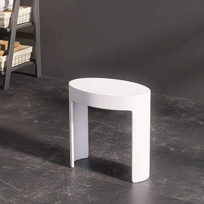 Medunjess 16'' Forma Solid Surface Shower Stool
