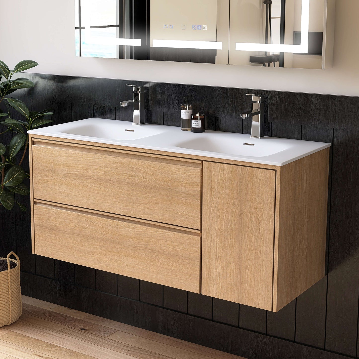 Medunjess 47'' Cresta Solid Surface Basin