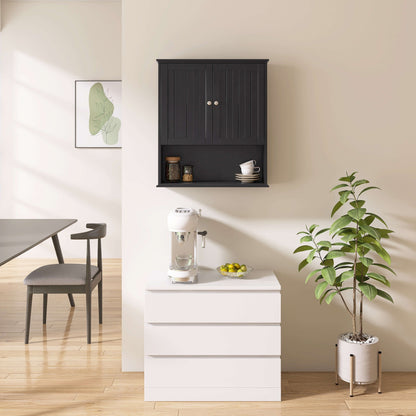 Medunjess 26 in. W x 30 in. H Wall Bathroom Cabinet Over The Toilet Storage