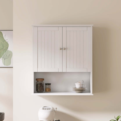 Medunjess 26 in. W x 30 in. H Wall Bathroom Cabinet Over The Toilet Storage