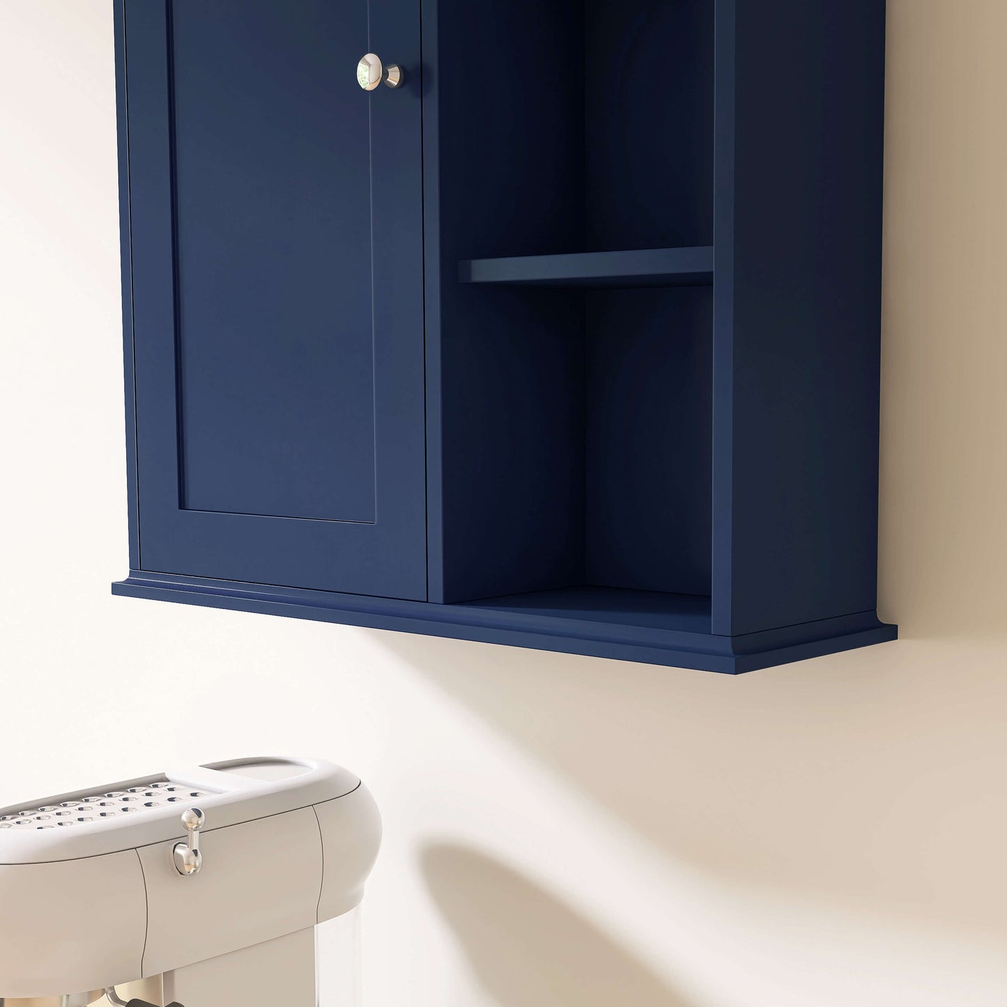 Medunjess 24 in. W x 7 in. D x 28 in. H Wall Bathroom Cabinet Over the Toilet Storage