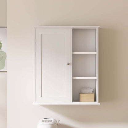 Medunjess 24 in. W x 7 in. D x 28 in. H Wall Bathroom Cabinet Over the Toilet Storage