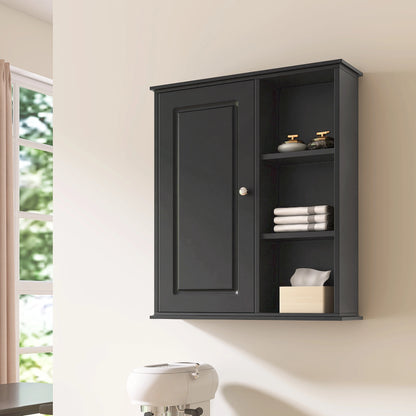 Medunjess 24 in. W x 7 in. D x 28 in. H Wall Bathroom Cabinet Over The Toilet Storage