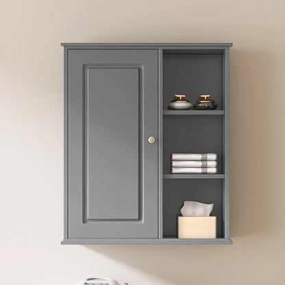 Medunjess 24 in. W x 7 in. D x 28 in. H Wall Bathroom Cabinet Over The Toilet Storage
