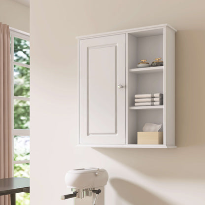 Medunjess 24 in. W x 7 in. D x 28 in. H Wall Bathroom Cabinet Over The Toilet Storage