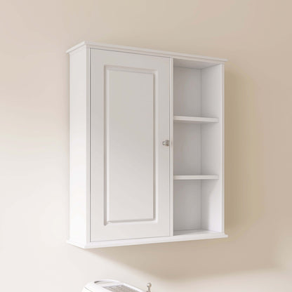 Medunjess 24 in. W x 7 in. D x 28 in. H Wall Bathroom Cabinet Over The Toilet Storage