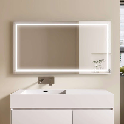 Medunjess 55'' Luminelle LED Mirror Adjustable brightness and color temperature