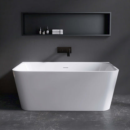 Medunjess 55” Serenity Freestanding acrylic bathtub