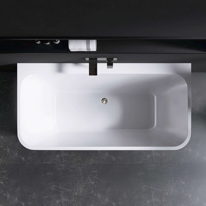 Medunjess 55” Serenity Freestanding acrylic bathtub