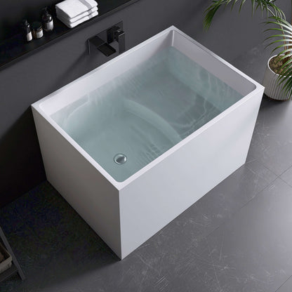 Medunjess 40'' Tranquility Freestanding acrylic bathtub