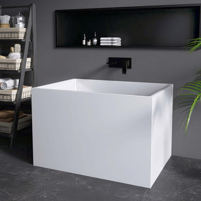 Medunjess 40'' Tranquility Freestanding acrylic bathtub