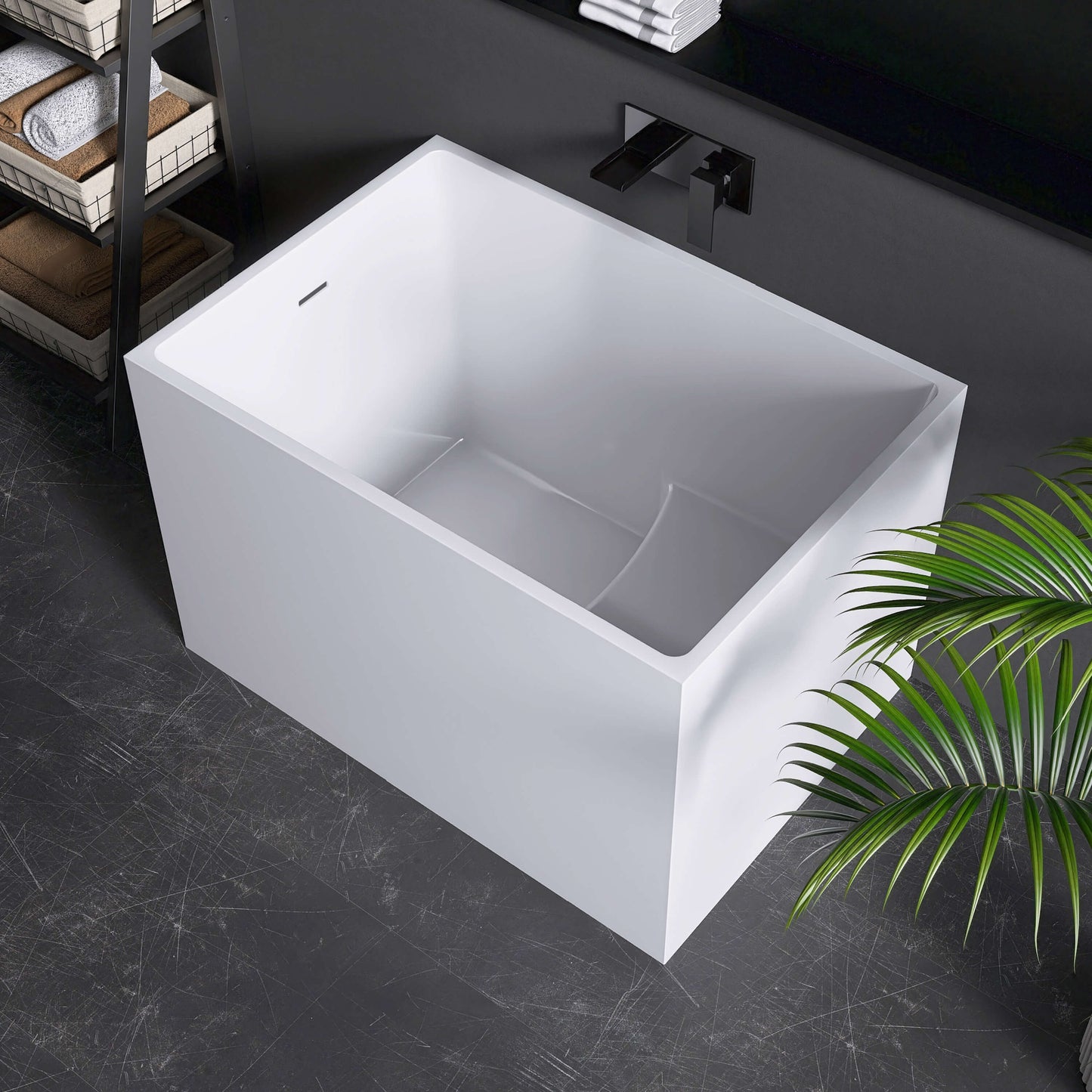 Medunjess 40'' Tranquility Freestanding acrylic bathtub