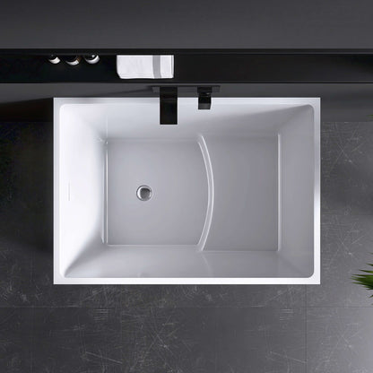 Medunjess 40'' Tranquility Freestanding acrylic bathtub