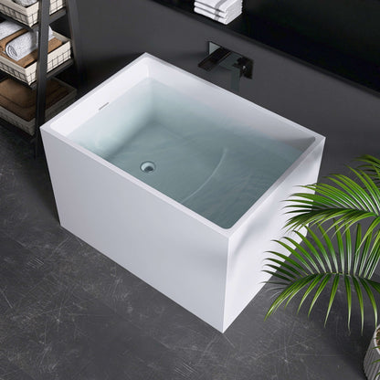 Medunjess 40'' Tranquility Freestanding acrylic bathtub