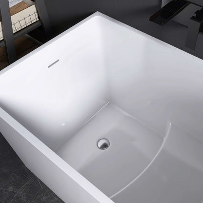 Medunjess 40'' Tranquility Freestanding acrylic bathtub