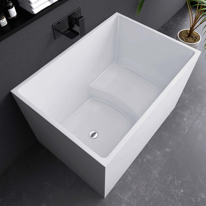Medunjess 40'' Tranquility Freestanding acrylic bathtub