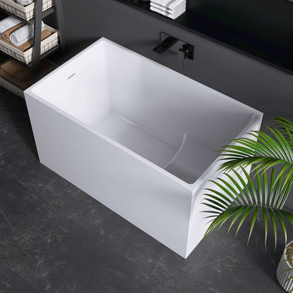 Medunjess 47'' Tranquility Freestanding acrylic bathtub