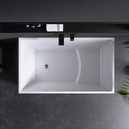 Medunjess 47'' Tranquility Freestanding acrylic bathtub