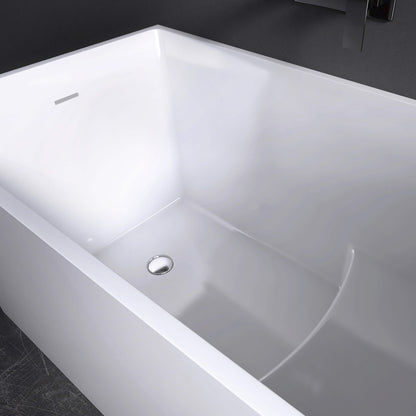Medunjess 47'' Tranquility Freestanding acrylic bathtub