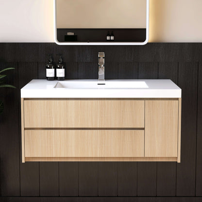 Medunjess 36'' Tide Solid Surface Basin