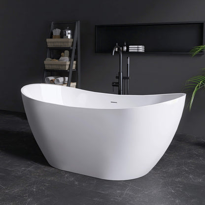 Medunjess 61'' Icon Freestanding acrylic bathtub
