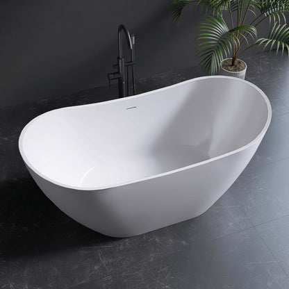 Medunjess 61'' Icon Freestanding acrylic bathtub