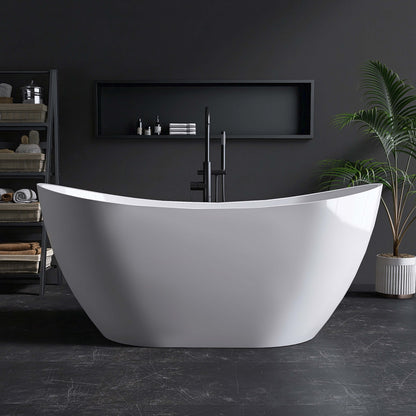 Medunjess 61'' Icon Freestanding acrylic bathtub