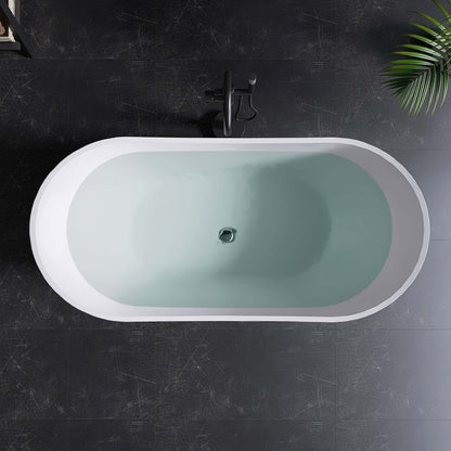 Medunjess 61'' Icon Freestanding acrylic bathtub