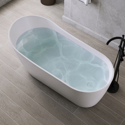 Medunjess 67'' Legacy Freestanding acrylic Bathtub