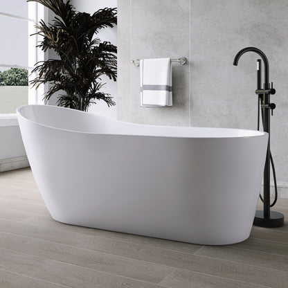 Medunjess 67'' Legacy Freestanding acrylic Bathtub