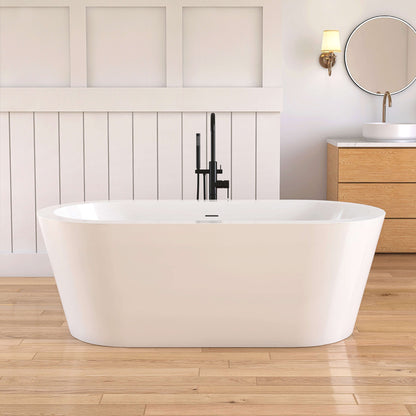 Medunjess 67'' Opus Freestanding acrylic bathtub