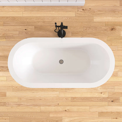 Medunjess 67'' Opus Freestanding acrylic bathtub