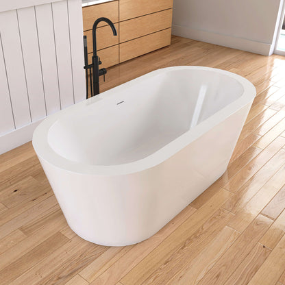 Medunjess 67'' Opus Freestanding acrylic bathtub