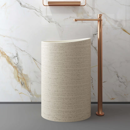 Medunjess 22''x33.8'' Cairn Pedestal Basin