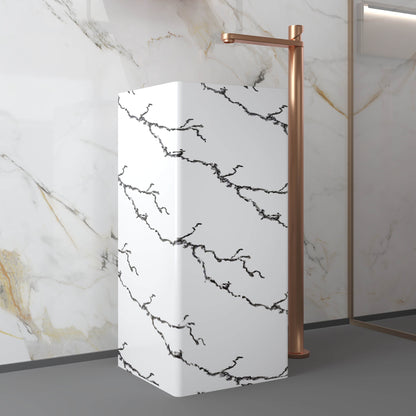 Medunjess 15.7''x31.4'' Stela Pedestal Basin