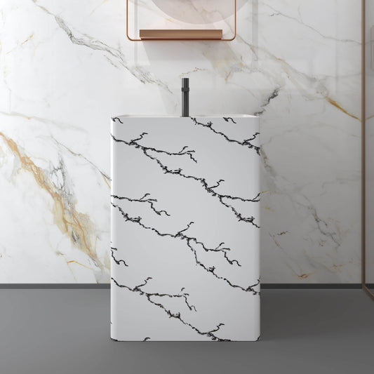 Medunjess 23.6''x34.2'' Stylite Pedestal Basin