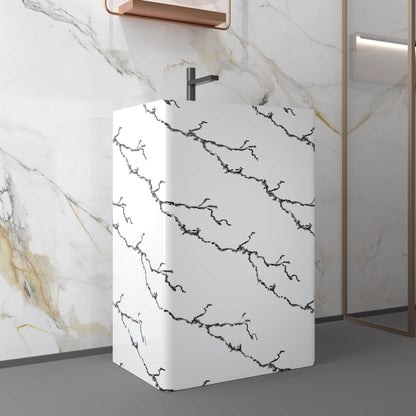 Medunjess 23.6''x34.2'' Stylite Pedestal Basin